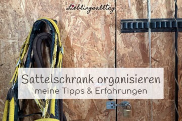Sattelschrank organisieren – Tipps und Erfahrungen
