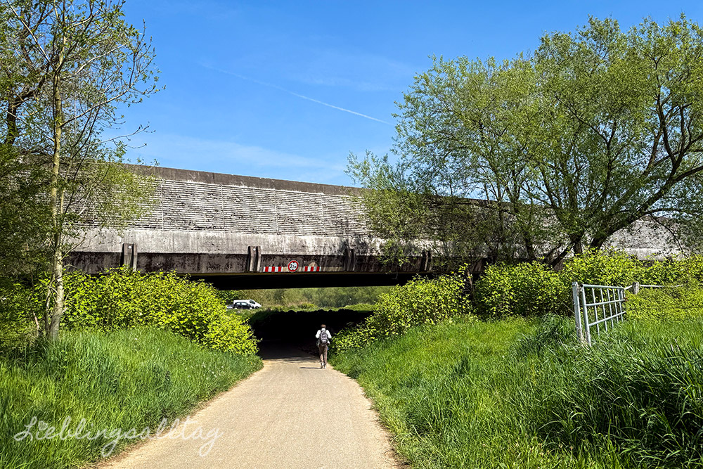 Autobahnbrücke am Allner See