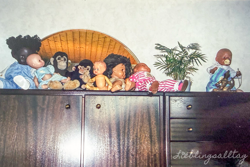 Puppen und Plüschtiere in den 90ern